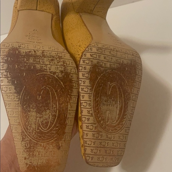 SERGIO CERRUTI ROMA ITALIAN SHOES. 3” hight and 3” inches thickness of heels - Picture 9 of 13